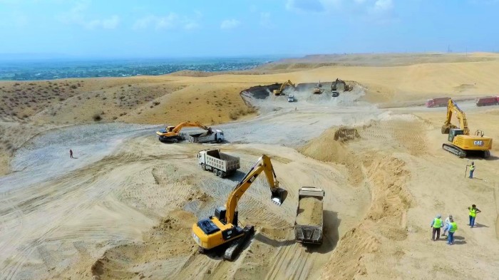 Zəngəzur dəhlizinin tikintisi sürətlə davam etdirilir - FOTOLAR