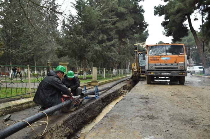 Şirvanda içməli su layihəsinin icrası müzakirə olundu - FOTOLAR