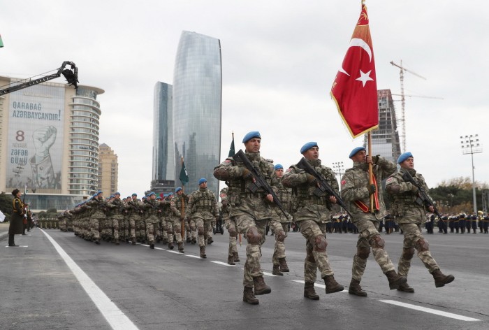 Zəfər paradından 1 il ÖTÜR - FOTOLAR