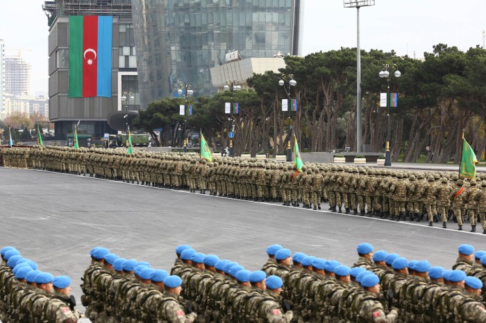 Zəfər paradından 1 il ÖTÜR - FOTOLAR