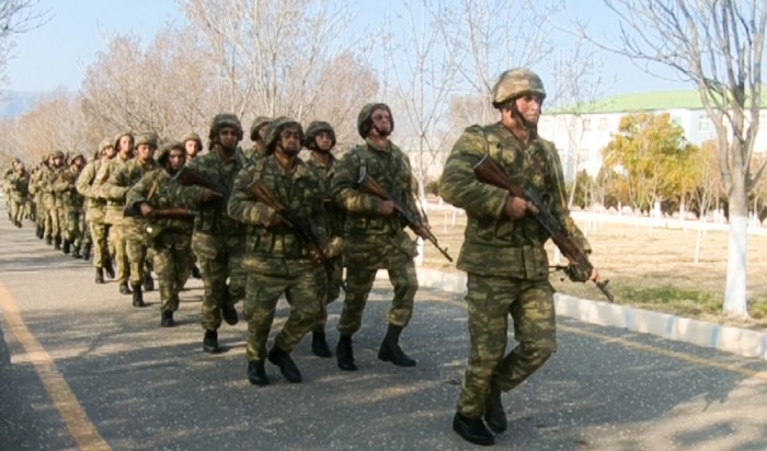 Ordumuz Naxçıvanda döyüş atışlı taktiki təlimlər keçirdi - FOTOLAR