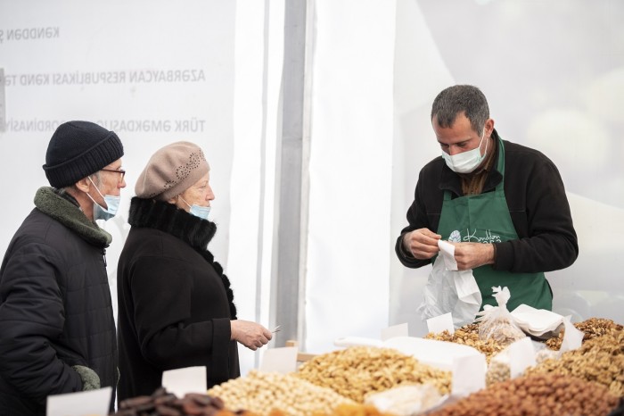 “Kənddən Şəhərə” Yeni il yarmarkaları keçirilir - FOTOLAR