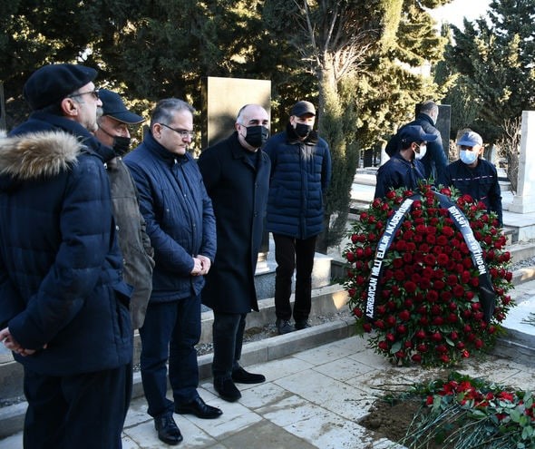 Elmar Məmmədyarovun atası dəfn edildi - FOTO (YENİLƏNİB)