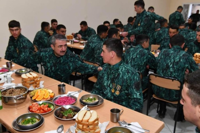 Elçin Quliyev Qubadlıda yeni qərargah bina­sının açılışında - FOTOLAR