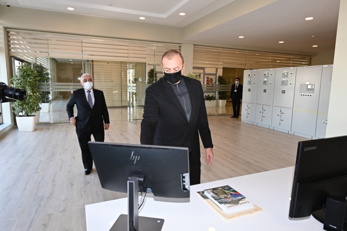 İlham Əliyev “Yaşma” qovşaq yarımstansiyasının açılışında - FOTOLAR
