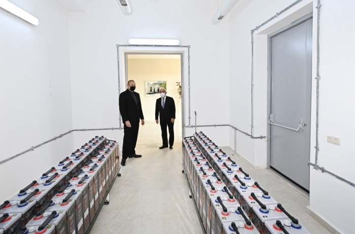 İlham Əliyev “Yaşma” qovşaq yarımstansiyasının açılışında - FOTOLAR