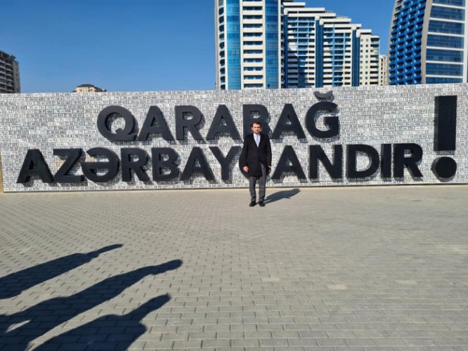 Səlcuq Bayraktar Hərbi Qənimətlər parkında olub - FOTO