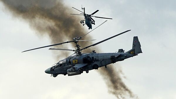 Suriyada hərbi helikopter qəzası: Yaralananlar var