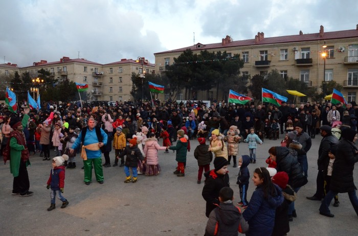 Qaradağ rayonunda Novruz şənliyi təşkil olundu - FOTOLAR