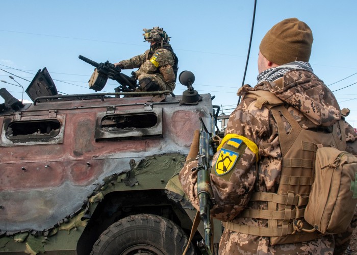 Ukrayna ordusu daha bir şəhəri azad etdi 