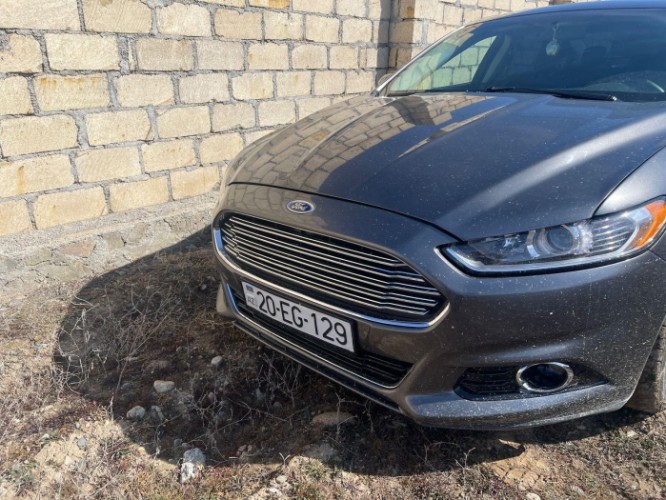 "Ford"la avtoxuliqanlıq edən sürücü saxlanıldı - FOTO