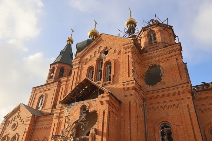 Rusiya Ukraynanın 59 dini obyektini DAĞIDIB -  FOTOLAR