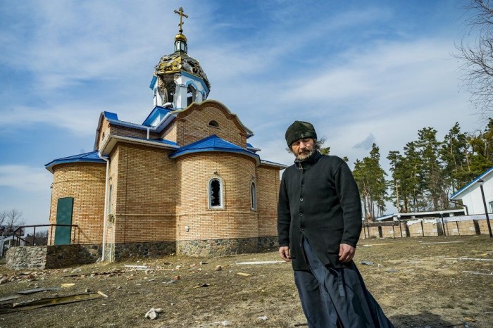 Rusiya Ukraynanın 59 dini obyektini DAĞIDIB -  FOTOLAR