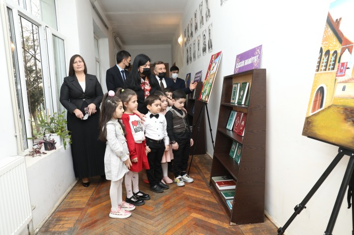 Abşeronda Beynəlxalq Uşaq Kitabı Günü qeyd edildi - FOTOLAR