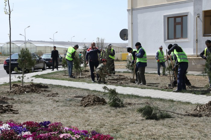 Abşeronda silsilə tədbirlər keçirildi - FOTOLAR