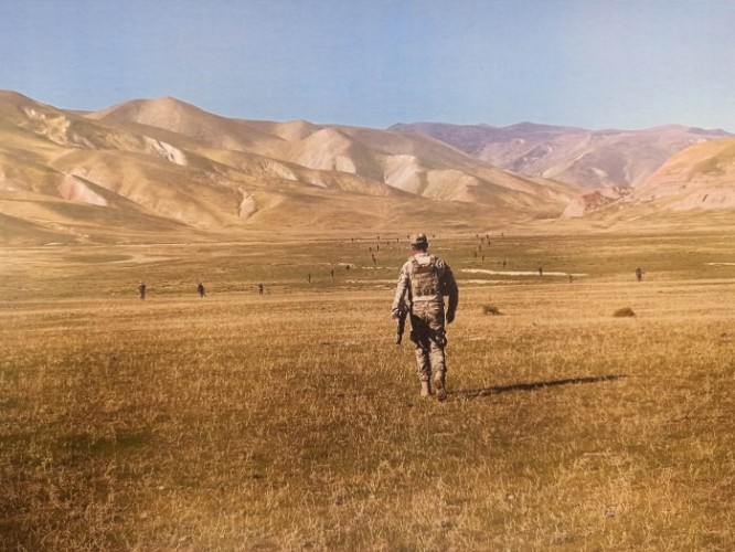 Türkiyənin Xüsusi Komandanlığı hərbçilərimizə təlim keçib - FOTO
