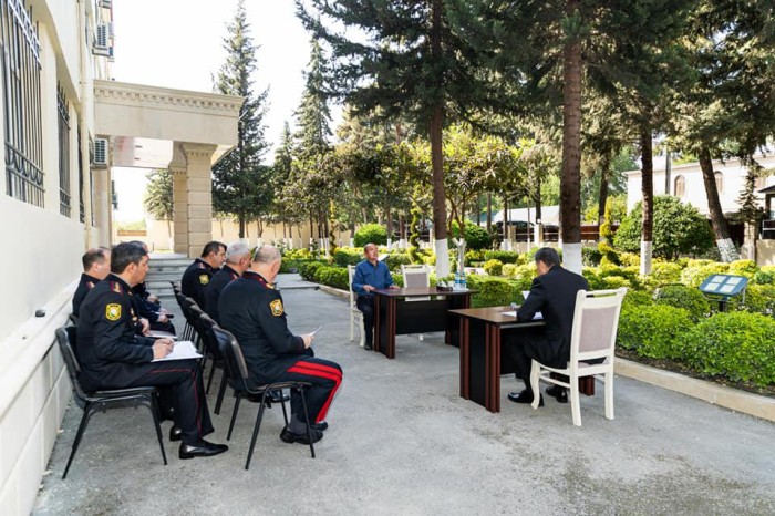 Vilayət Eyvazov Göyçayda vətəndaş qəbulu keçirib - FOTO