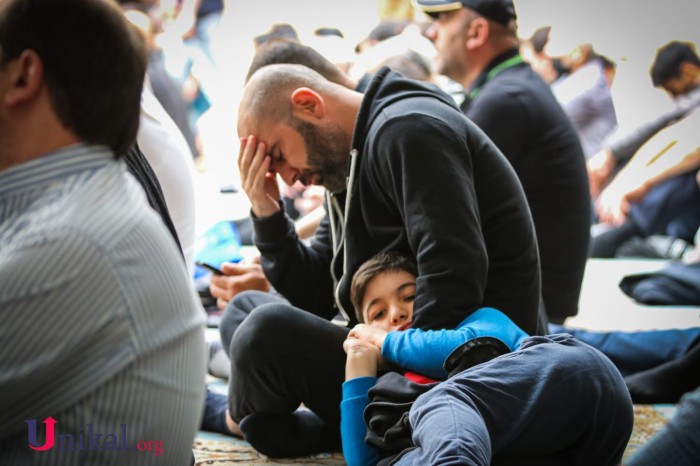 Bakıda bayram namazından - FOTOREPORTAJ