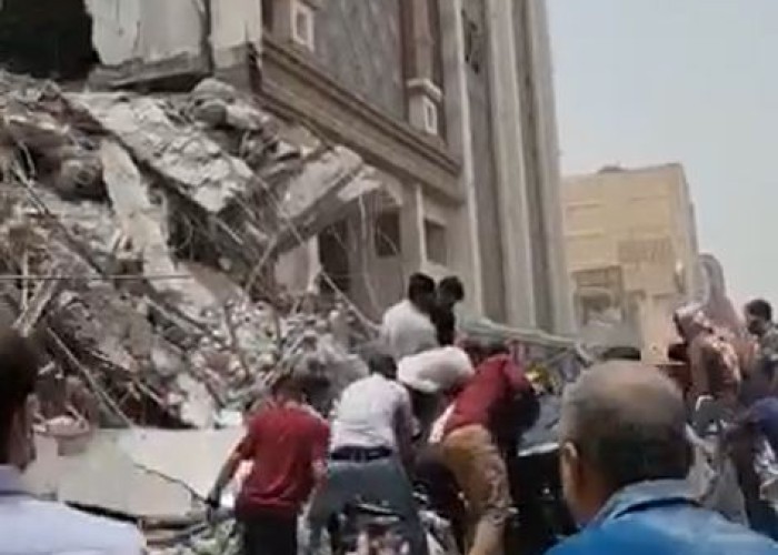 İranda binanın çökməsi nəticəsində ölənlərin sayı 31-ə çatdı