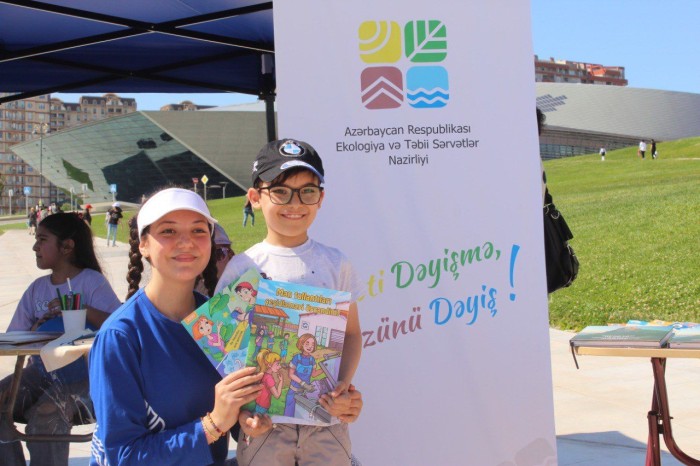 ETSN "Uşaq festivalı"nda öz stendi ilə təmsil olunub - FOTOLAR