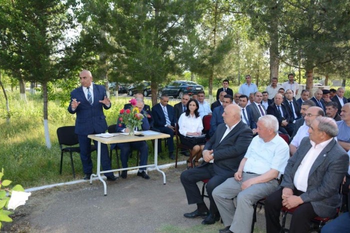 Novruz Aslanov növbəti dəfə səyyar qəbul keçirdi - FOTOLAR