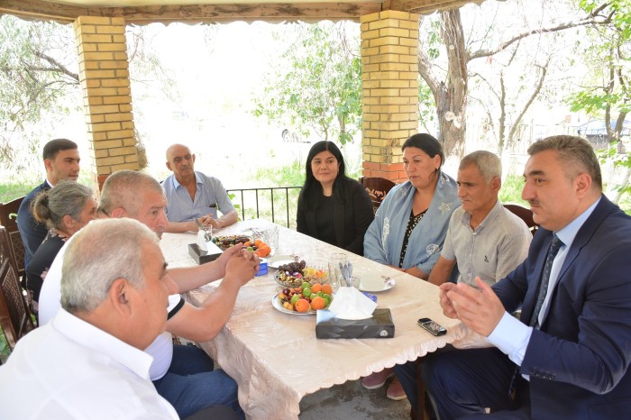 Abşeronda şəhidin doğum günü qeyd edildi - FOTOLAR