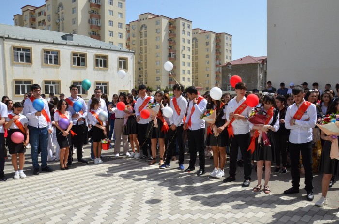 Qaradağda “Son zəng” tədbirləri qeyd olundu - FOTOLAR