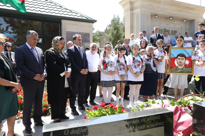 Abşeronda şəhidin doğum günü qeyd edildi - FOTOLAR