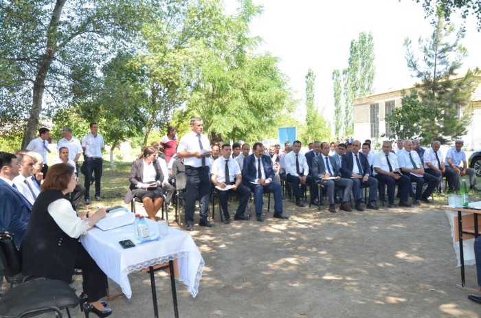 Kürdəmir rayonunda səyyar qəbullar davam etdirilir - FOTOLAR