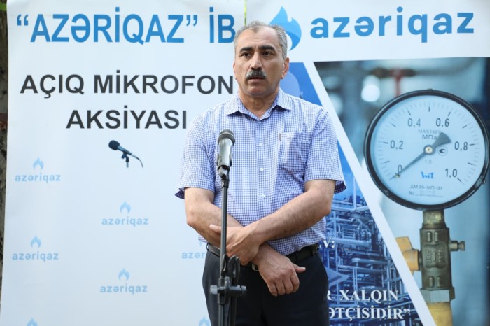 "Açıq mikrofon" bu dəfə Ağstafada - FOTO