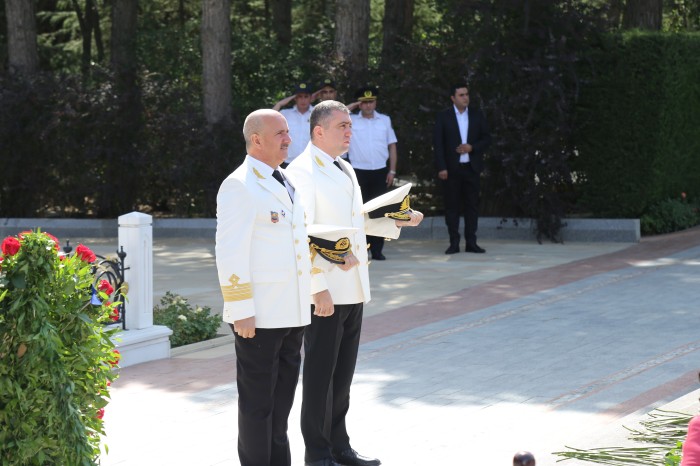 Dövlət Dəniz və Liman Agentliyində tədbir keçirildi - FOTOLAR