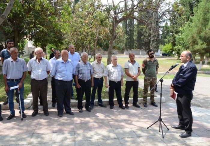 "Səyyar qəbul otağı" bu dəfə Samuxda - FOTO