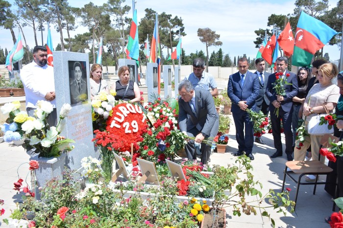 Abşeronda şəhidin doğum günü qeyd edildi - FOTOLAR