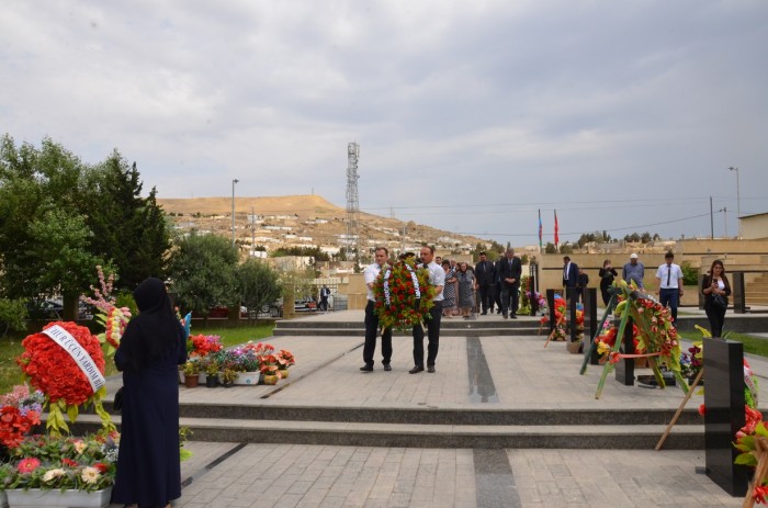 Şəhid mayor Tofiq Kərimovun xatirəsi yad edildi - FOTO