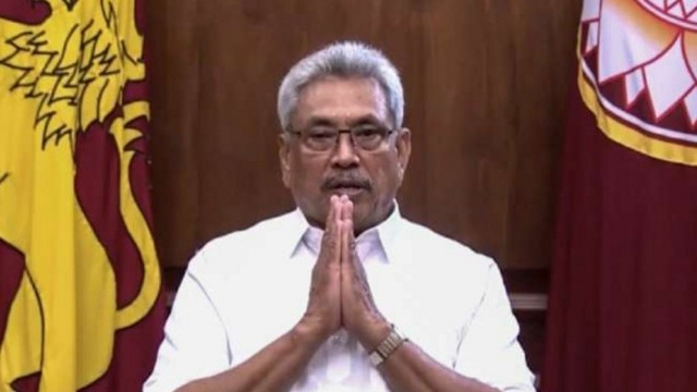 Maldivdə olan Şri-Lanka prezidenti Sinqapura gedəcək 