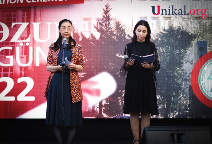 ADU-da məzunlara diplomlar təqdim edildi - FOTOLAR