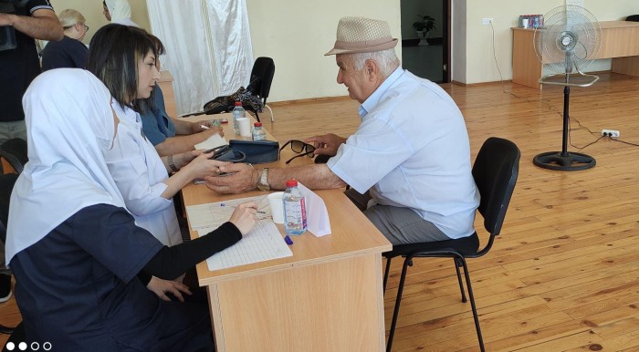 Coratda səyyar tibbi aksiya keçirildi - FOTOLAR