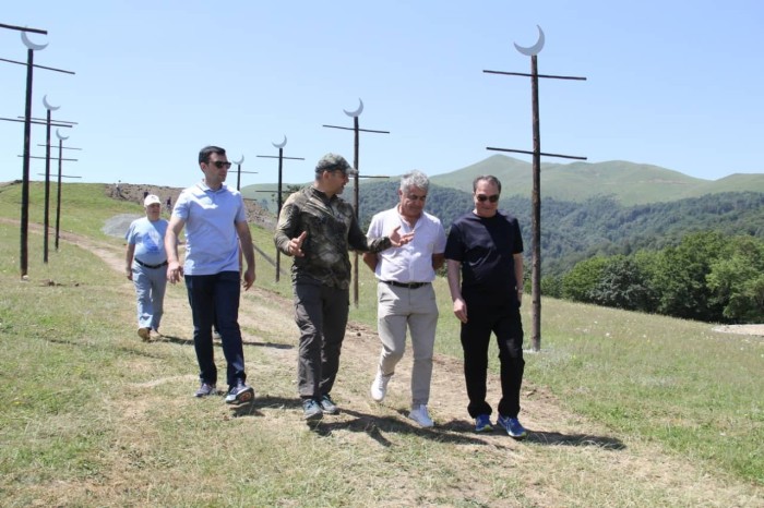 Niyazi Bayramov II Milli Yaylaq Festivalına hazırlıq işləri ilə tanış olub - FOTO