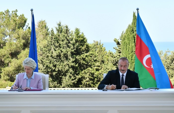 Azərbaycanla Aİ arasında Anlaşma Memorandumu imzalandı 