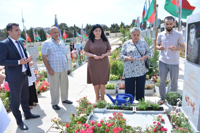 Xırdalanda şəhidin doğum günü qeyd olundu - FOTOLAR