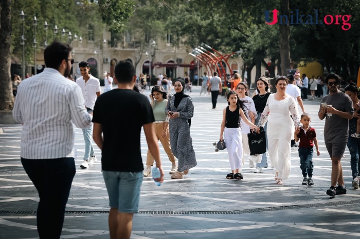 Bakı sakinləri belə istirahət edir - FOTOLAR