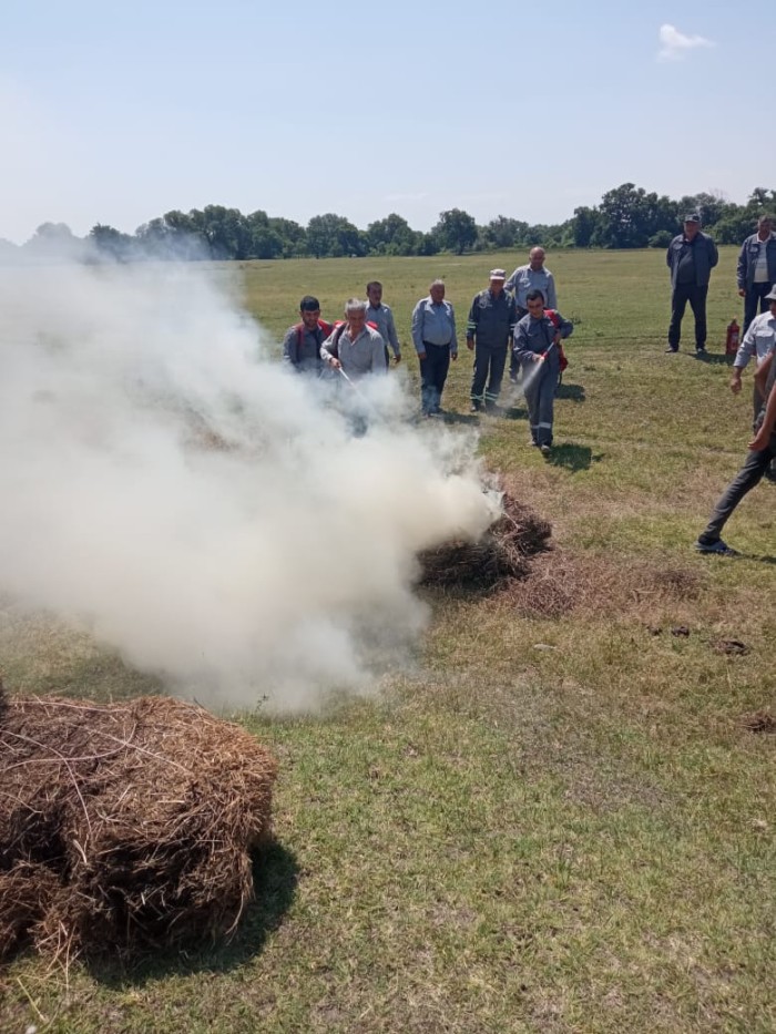 “Yay mövsümündə meşəlik ərazilərdə yanğın təhlükəsizliyi” mövzusunda təlimlər davam edir