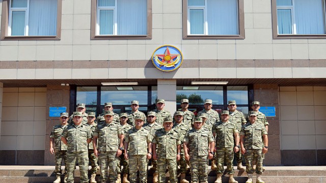 Artilleriyaçılarımız Qazaxıstana səfər edib 