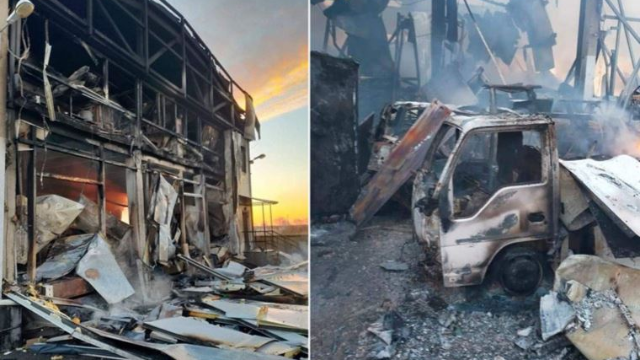 Rusiya Donetski bombaladı: 7 ölü