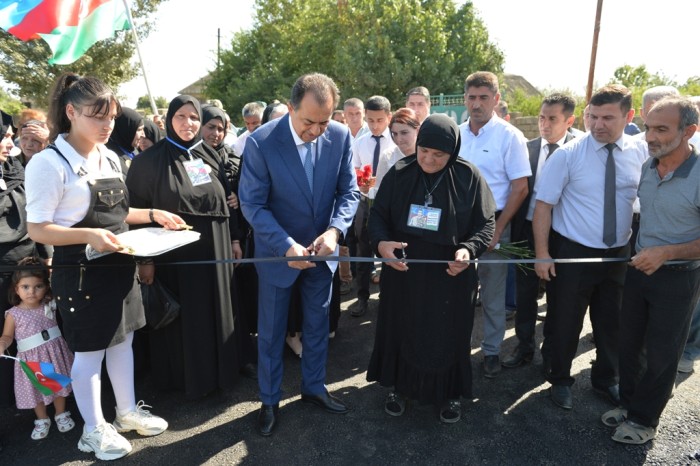 Havzova şəhidlərinin xatirəsinə inşa edilən kompleksin açılışı oldu - FOTOLAR