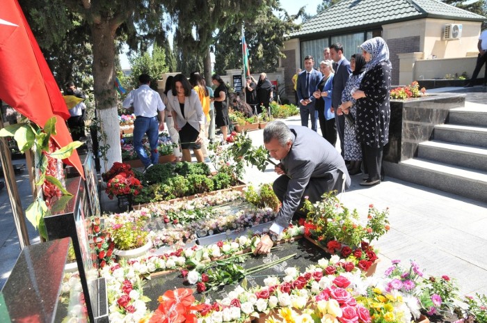 Abşeronda şəhid ailələri və qazilər üçün layihələr davam etdirilir - FOTOLAR