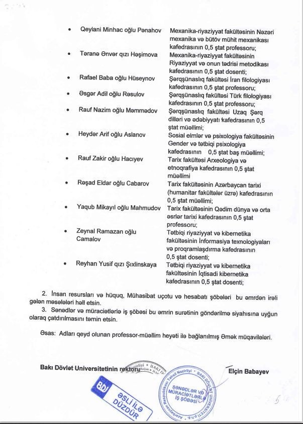 Baş nazirin müavini, deputatlar bu işlərindən UZAQLAŞDIRILDI