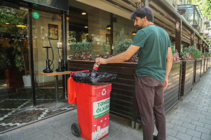 Plastik tullantıların toplanma məntəqələrinin sayı artır - FOTOLAR