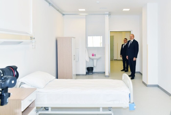 Prezident Vərəm Xəstəlikləri Sanatoriyasının açılışında - FOTOLAR