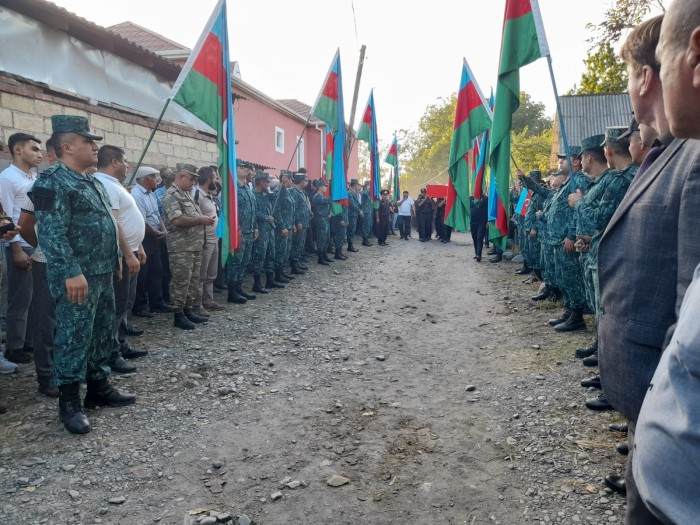 Şəhid Turan Məhərrəmov dəfn olundu - FOTO